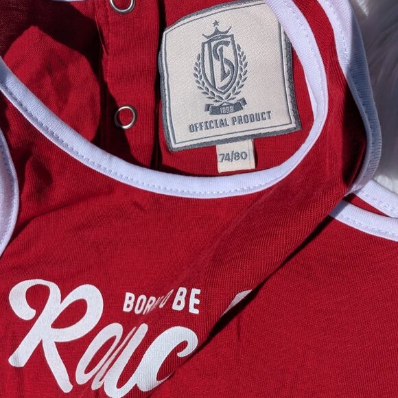 Stylish Red Cotton Dress for Girls – Sleeveless, Pleated, Lightweight & Trendy - Picture 3 of 4